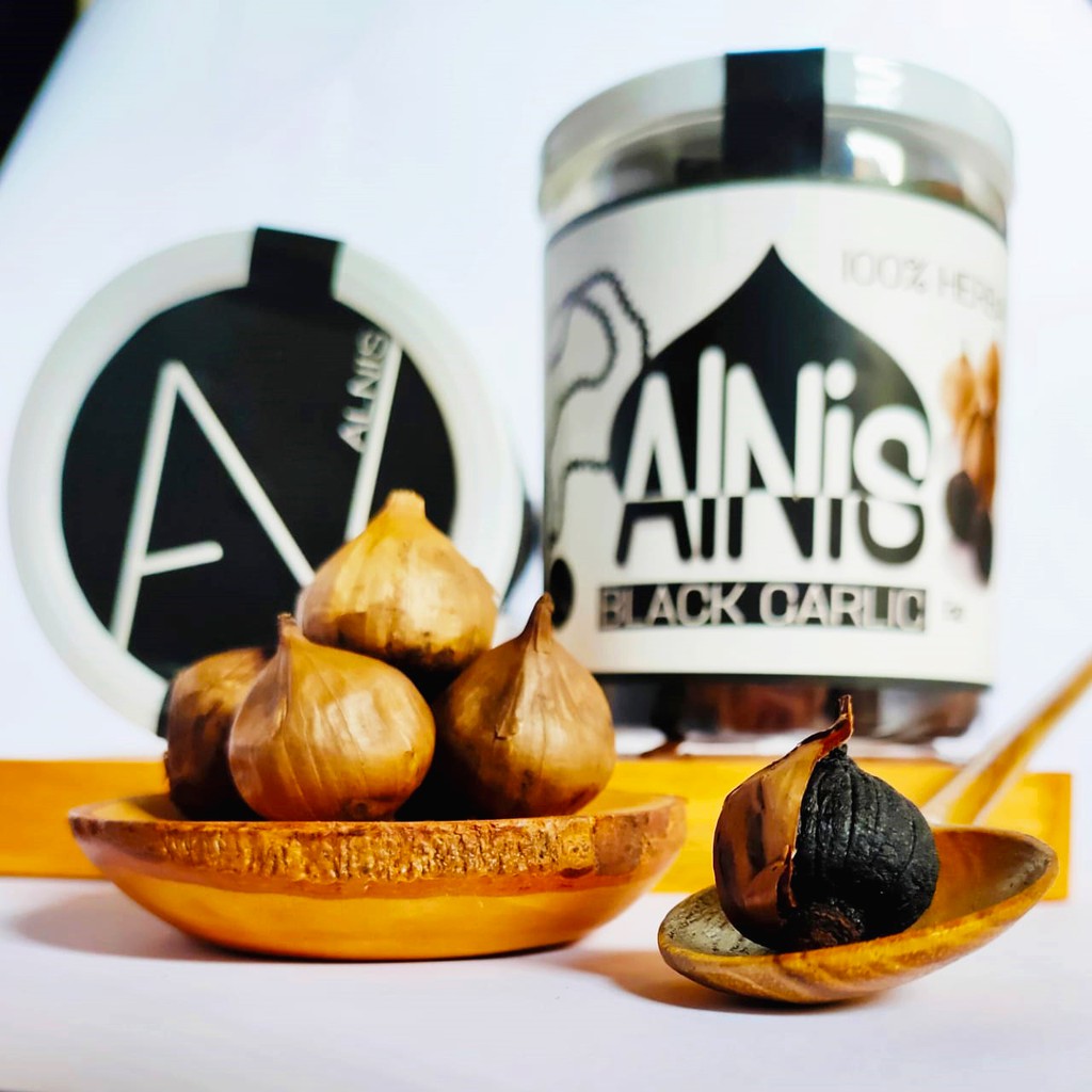 

Black Garlic - Bawang Tunggal - Black Garlic Sweet - Bawang Lanang - Natural Black Garlic -RUQYAH-
