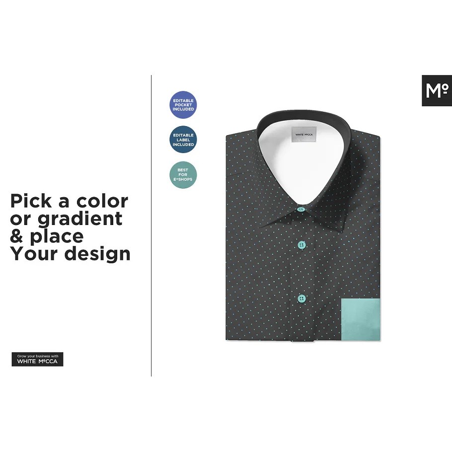 Casual Dress Shirt Mockups - Photoshop