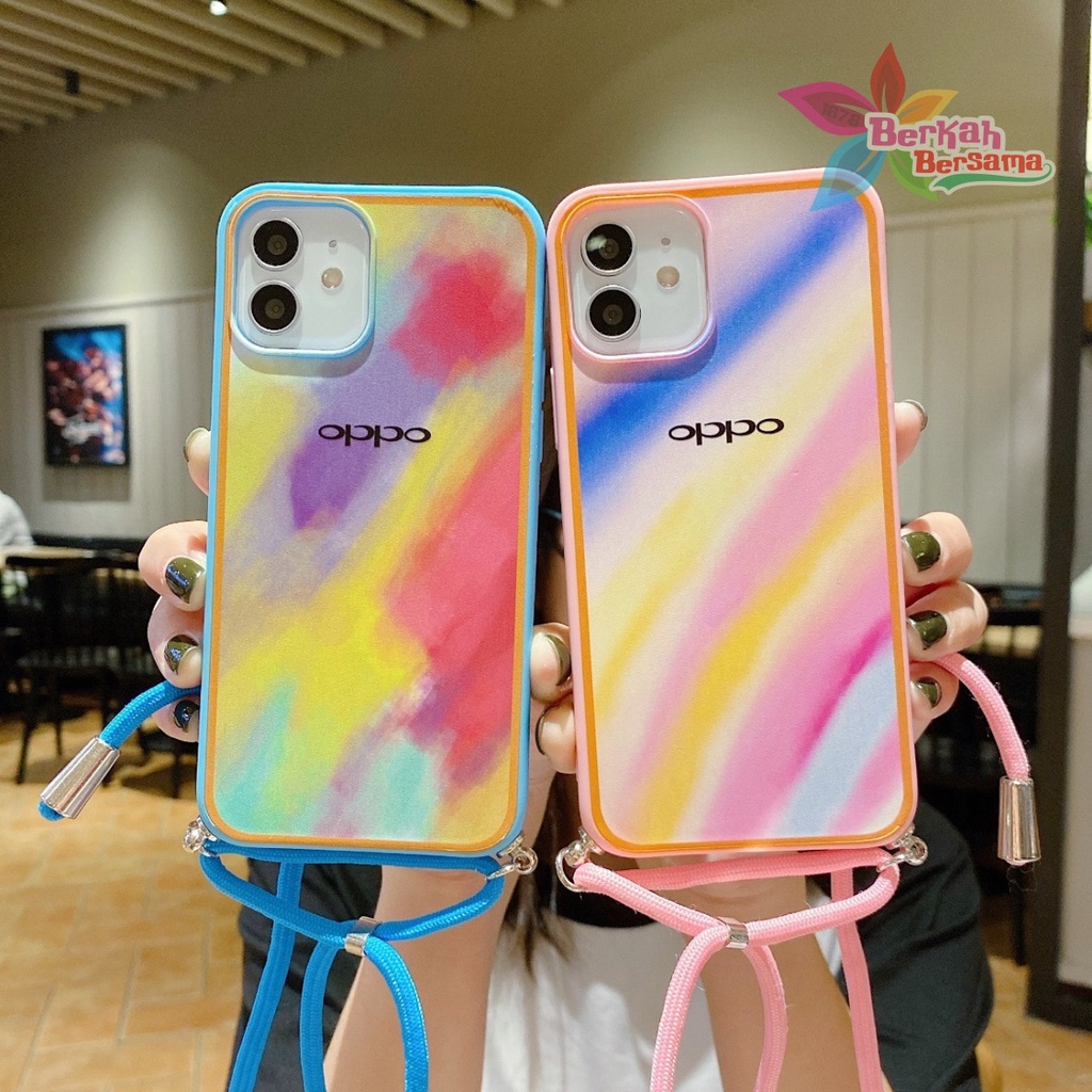 SS301 SOFTCASE SLINGCASE OPPO A16 A37 NEO 9 A9 A5 A92 A52 A31 A8 A54 A53 A33 A3S A93 F1S A59 BB6309