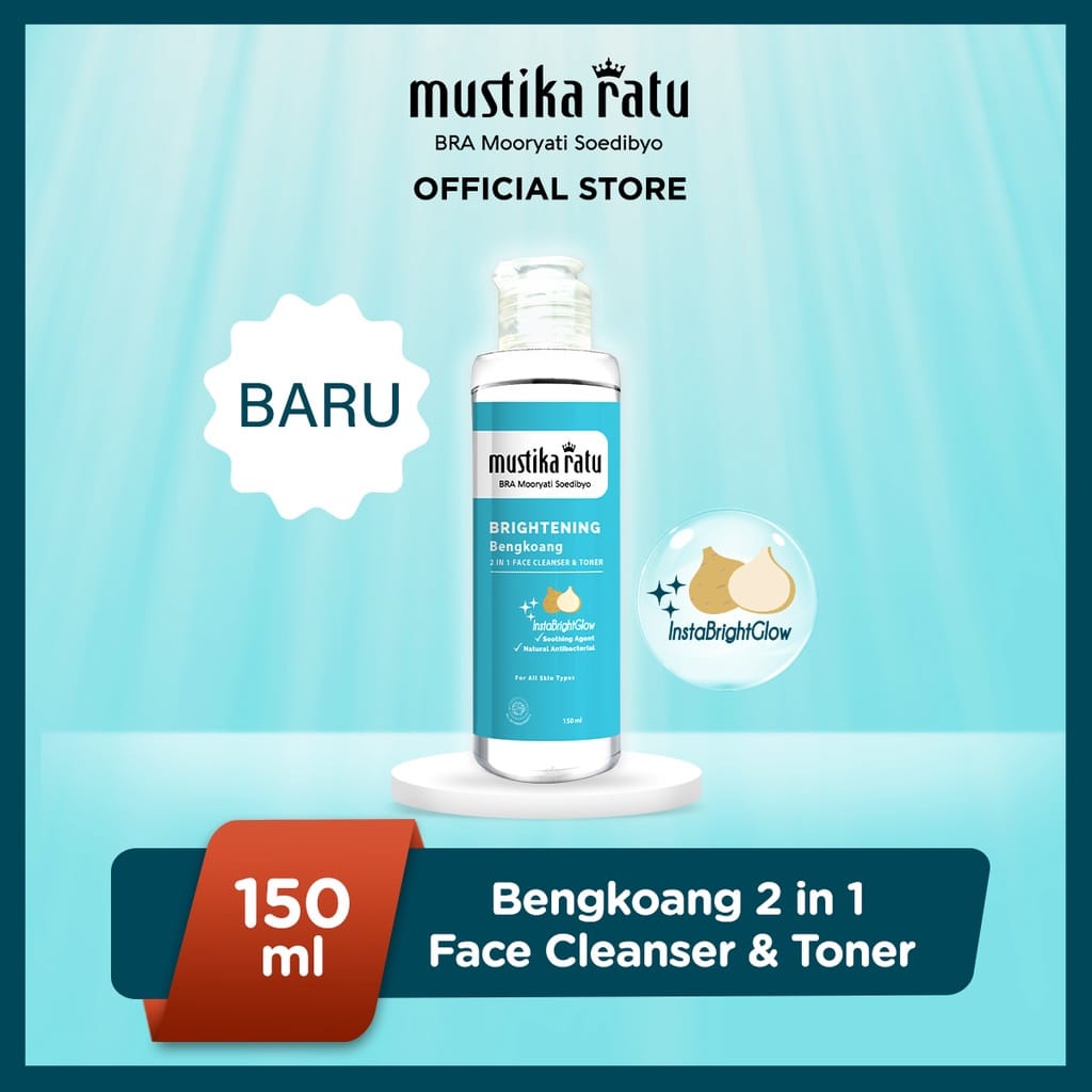 MUSTIKA RATU Brightening Bengkoang | Moisturizer | Mask | Tone Up Lotion | Face Wash | 2 In 1 Pembersih Penyegar