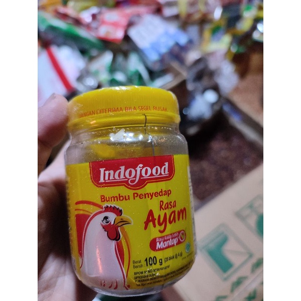 

Indofood kaldu penyedap rasa ayam 100gr