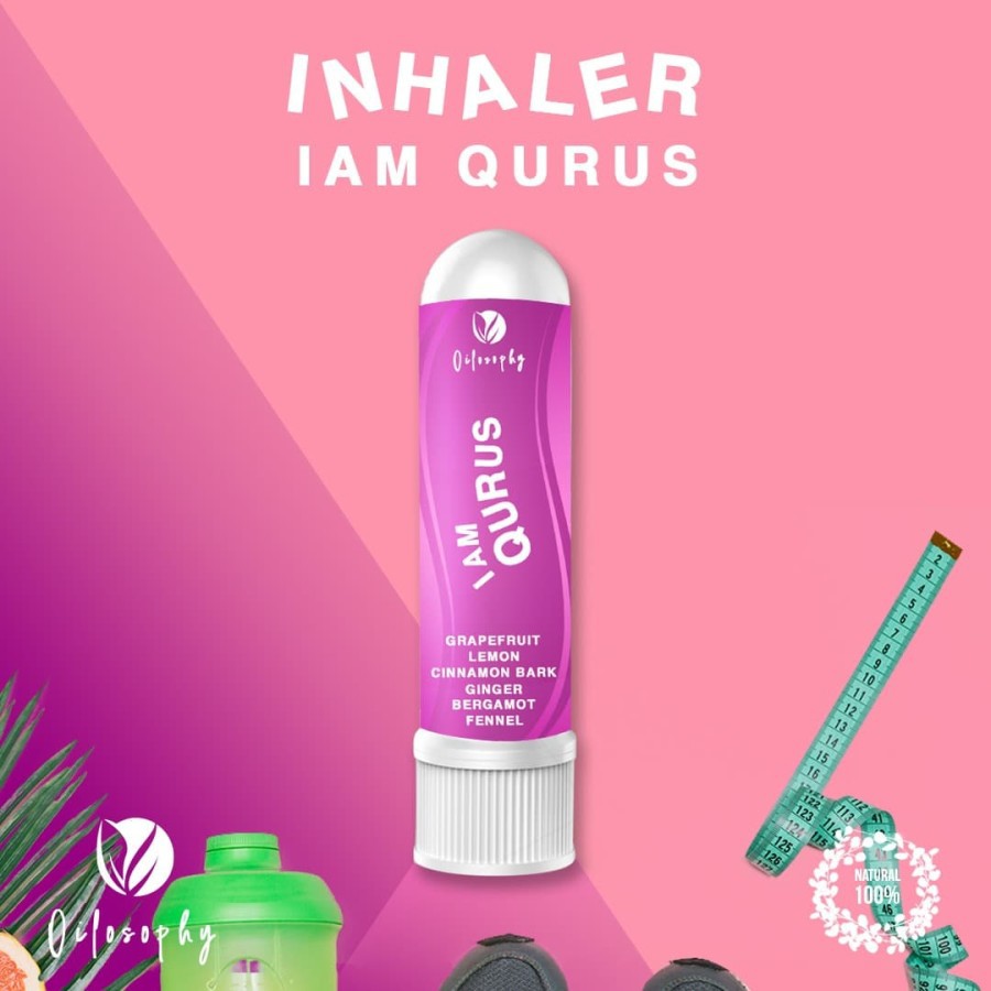 OILOSOPHY INHALER ESSENTIAL OIL INSOMNIA DIET HAPPY ALERGI | MINYAK ESENSIAL AROMATERAPI