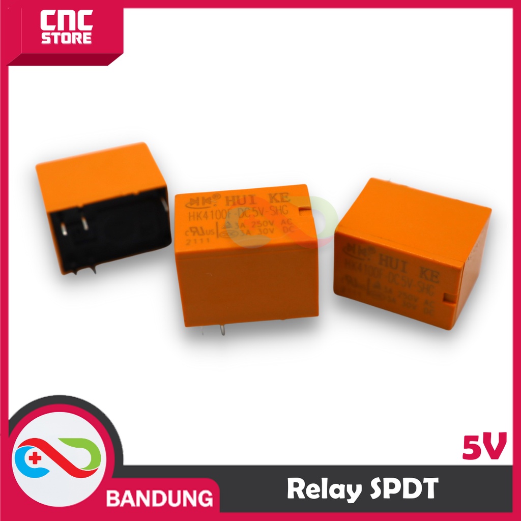 RELAY SPDT 1 CHANNEL 5V JRC-21F 250VAC 30VDC 3A