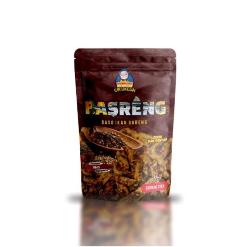 

0CIKUKEUN - BASRENG STICK - Baso Ikan Goreng - Gurih Pedas - Cemilan Snack
