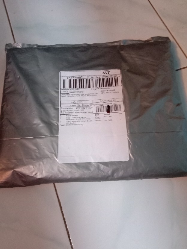 Cod - Tunik Batik Wanita Seragaman M L Xl Xxl Jumbo