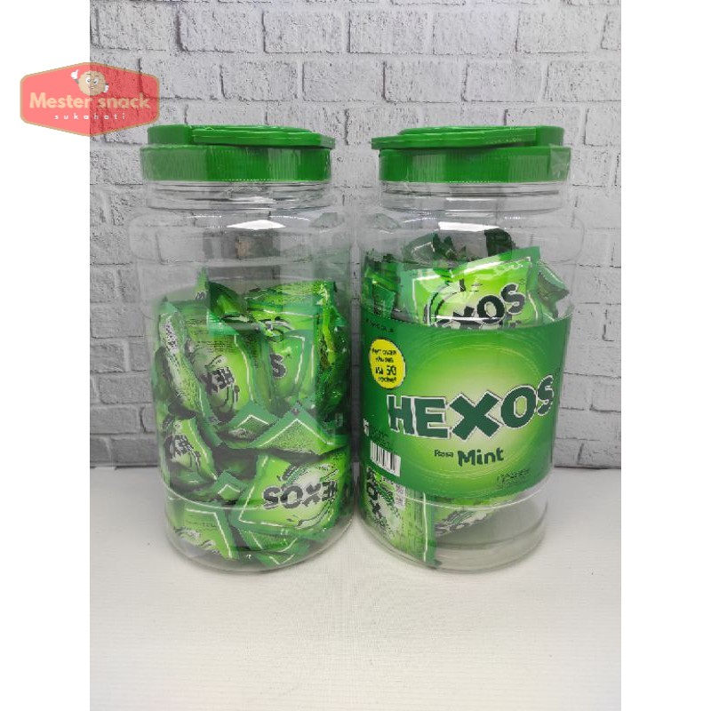 

Permen Hexos Toples isi 50 sachet