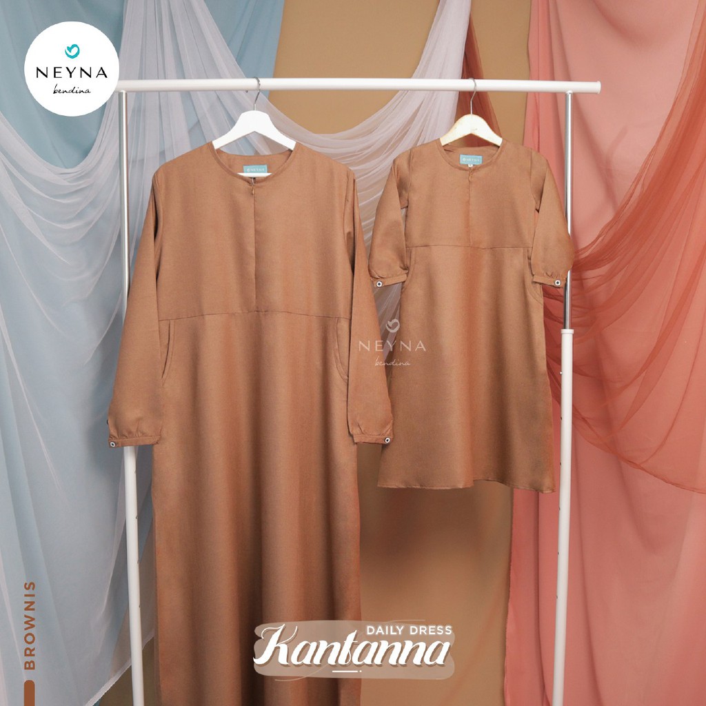 Gamis couple gamis ibu anak gamis cantik gamis kantanna by neyna