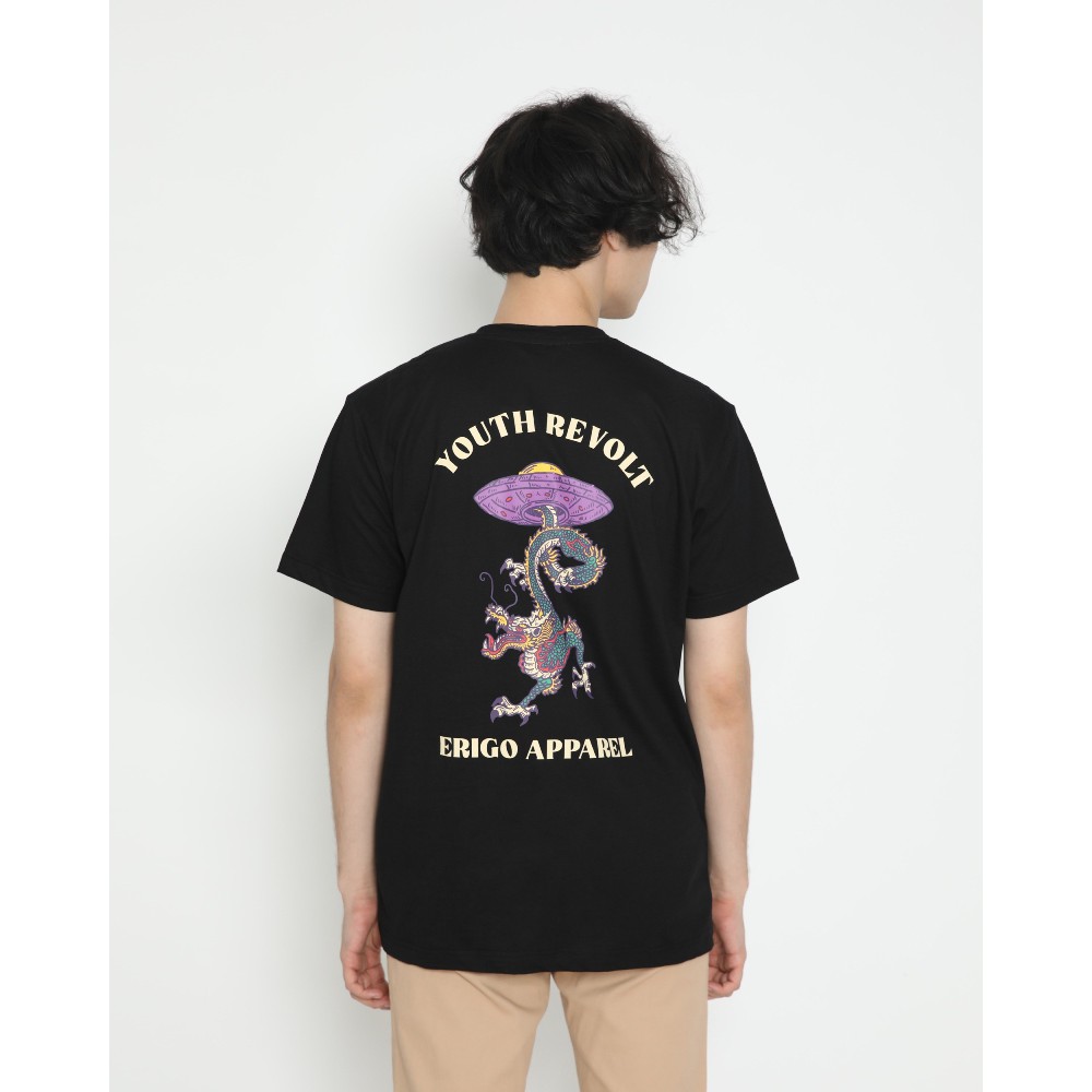 Erigo T-Shirt Future Dragon Black