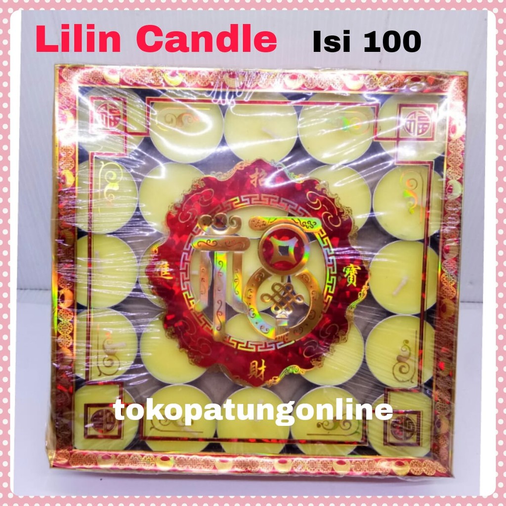 Lilin Candle Tealight Aromatheraphi Isi 100 Kuning 01