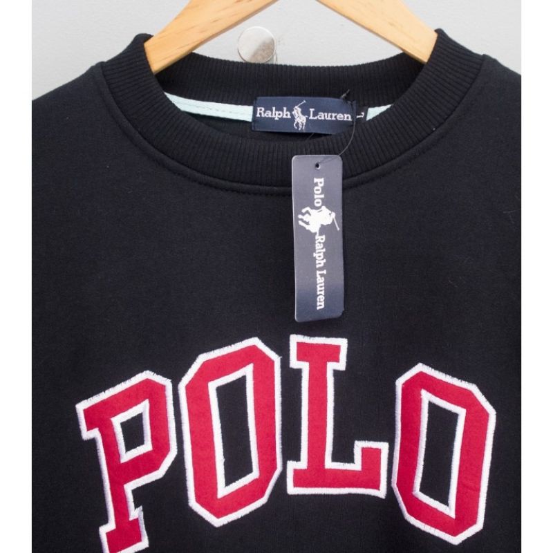 CREWNECK POLO NAVY