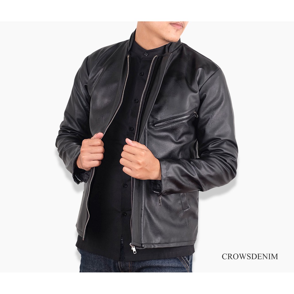 JAKET KULIT DOUBLE LAYER-JAKET KULIT PRIA-JAKET KULIT COWOK-JAKET KULIT CUSTOM