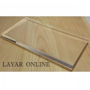 

Akrilik Bening 2mm 60x60cm Acrylic Potongan Lembaran..