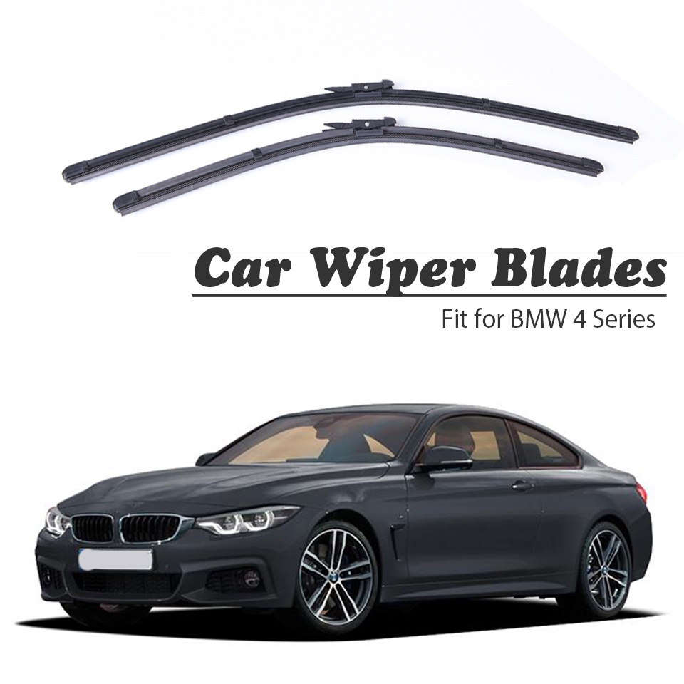 1 Set Karet Wiper Kaca Depan Mobil Untuk BMW 4 Series F32 F33 F36 2017-2013