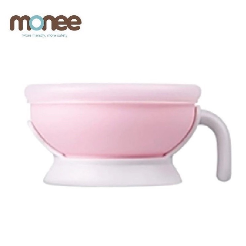 Monee Baby Silicone Bowl with Handle 150ml Mangkok Silikon Makan Bayi Mpasi Pegangan Suction Bowl Premium Bisa di Steril BPA FREE