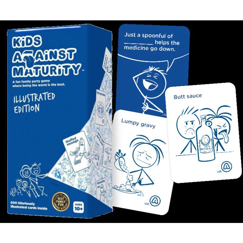 KID AGAINST MATURITY (KAM EXPANSION 1/2/3/4 ) board game