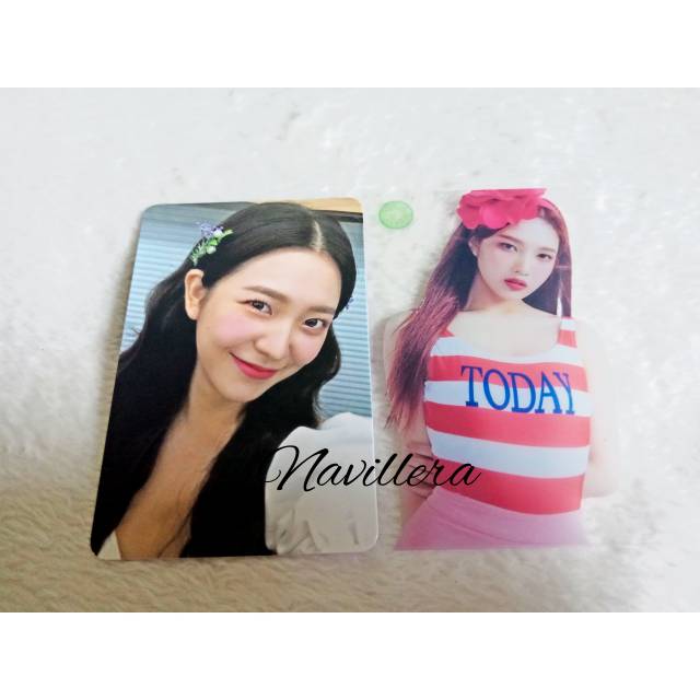 RED VELVET SUMMER MAGIC LIMITED MEMBER VERSION PHOTOCARD