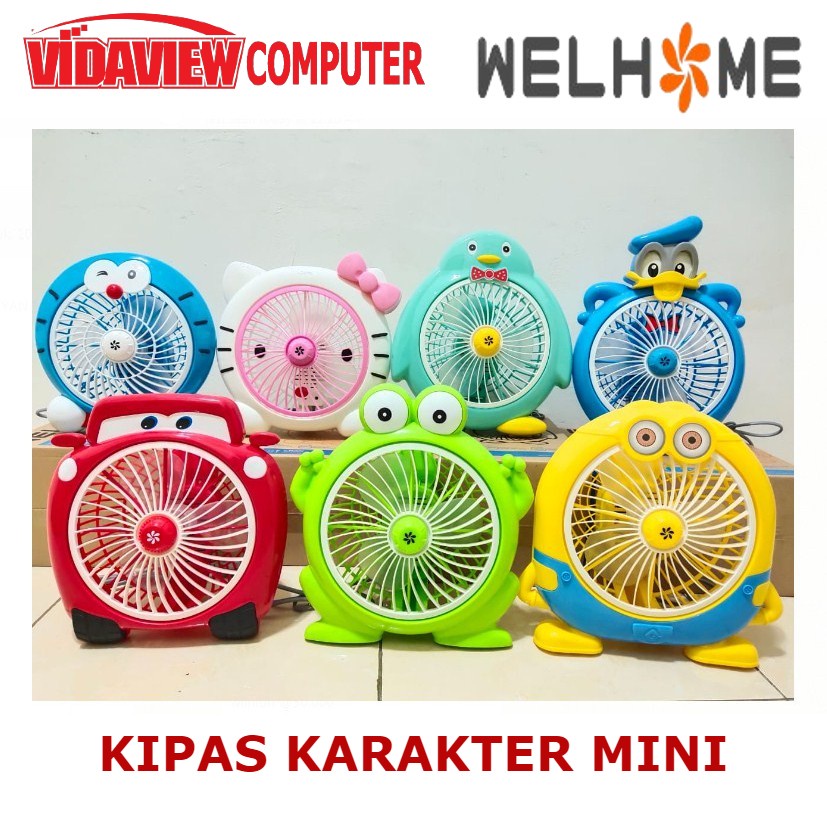 WELHOME KIPAS KARAKTER / MOTIF KARTUN MINI