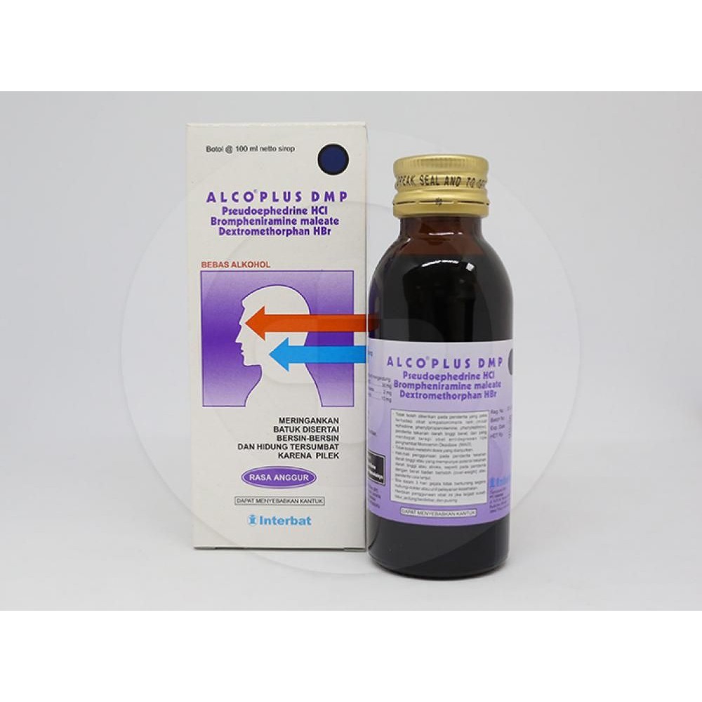 Alco Dmp 100ml - Alco Dmp batuk pilek