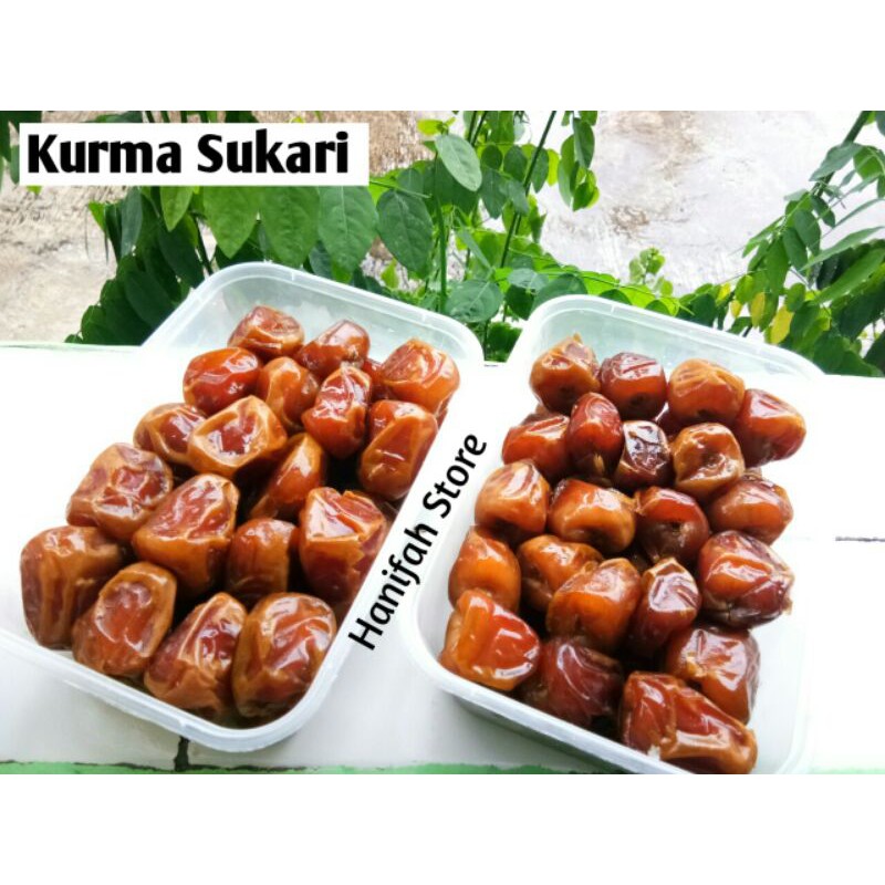 

Kurma Sukari Al qasim 1kg | 500gr kurma manis legit lembut enak