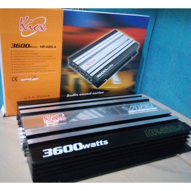 Power kick HP420.4 power mobil ampli mobil audio mobil