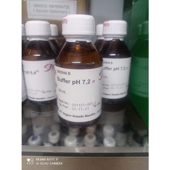 Larutan Buffer PH 7,2 100ml Indo Reagen