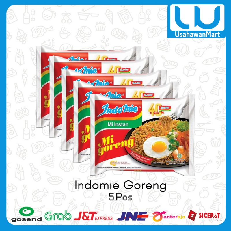 

Indomie Mie Goreng [85Gr x 5Pcs]