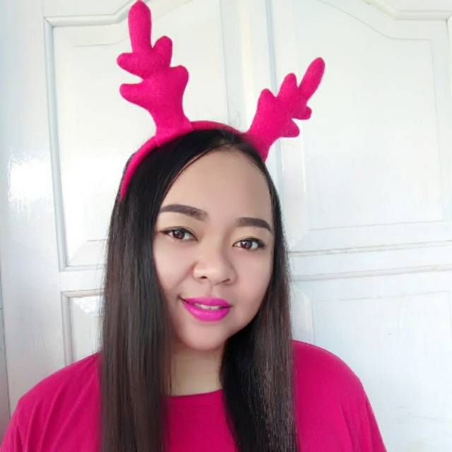 Bando Natal Desain Tanduk Rusa Bando Rusa