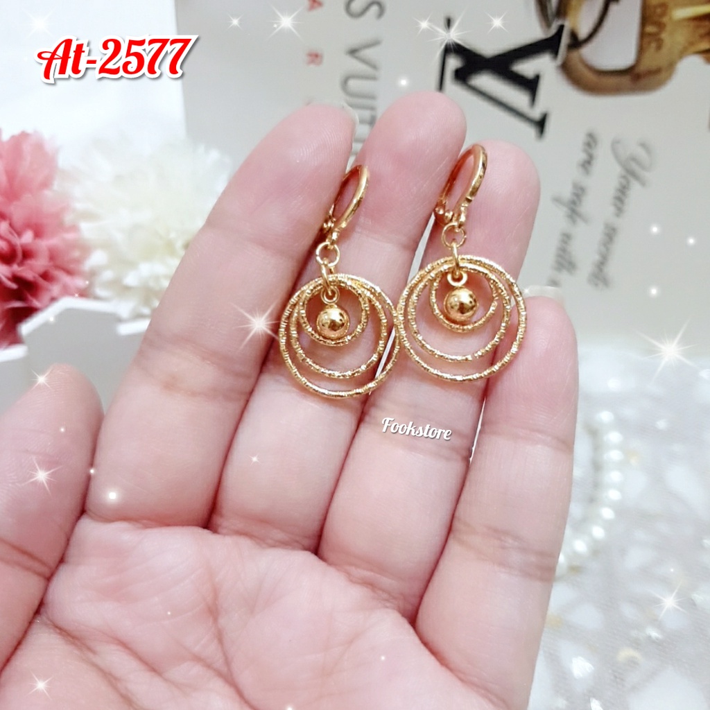 COD ANTING JURAI WANITA XUPING MODEL ANTING DUBAI/ANTI ALERGI