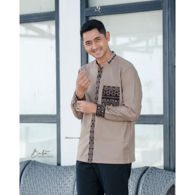 BABA Series Ar by Arya Saloka Koko Kurta Muslim Lengan Panjang Baju Atasan Arya Saloka Terbaru Bisa 
