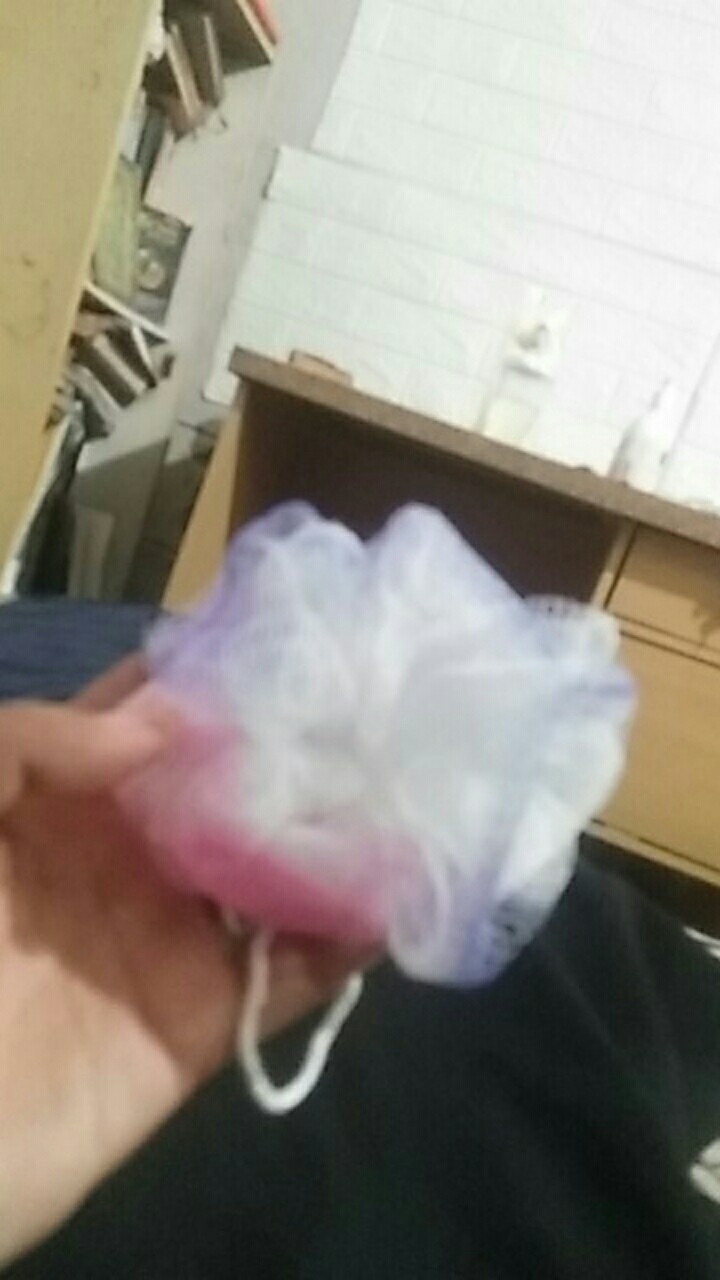 Nagada Spon Mandi / Bath Sponge / Spons Mandi Mekar 15 Gr / Shower Puff - 2w