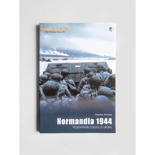 (Preloved) Normandia 1944: Pendaratan Sekutu di Eropa - Stephen Badsey. Original Bekas