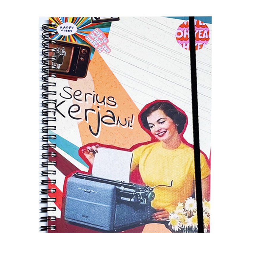 

A5 Serius Kerja Ni! Notebook