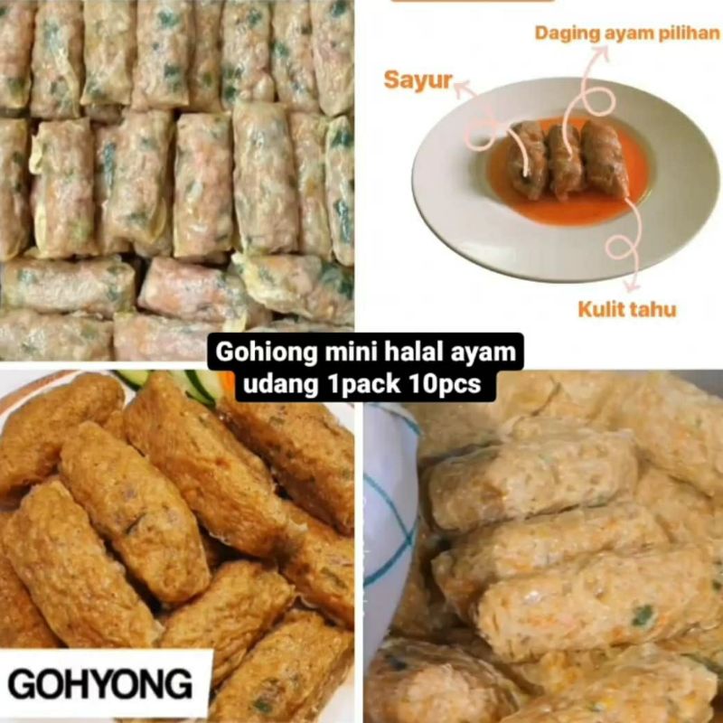 

GOHIONG MINI HALAL AYAM UDANG 10PCS