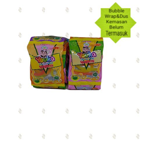 

Youka spaghetti gummy - isi 20 pcs