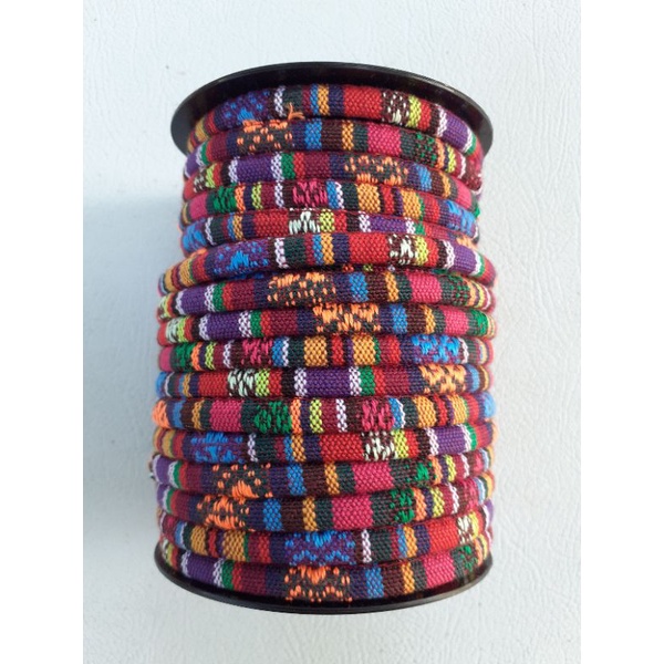 Tali Motif Tenun Tali Gelang Tenun Etnik Unik etnic ethnic indian lombok Tali Kalung Masker-21