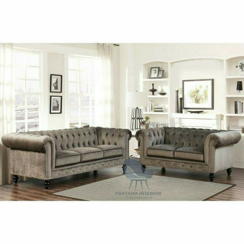 kursi sofa Ruang tamu Chester murah minimalis