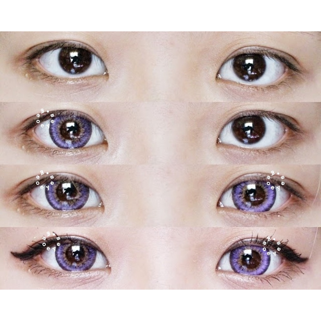 Softlens Baby Color Puffy 3 Tones Violet