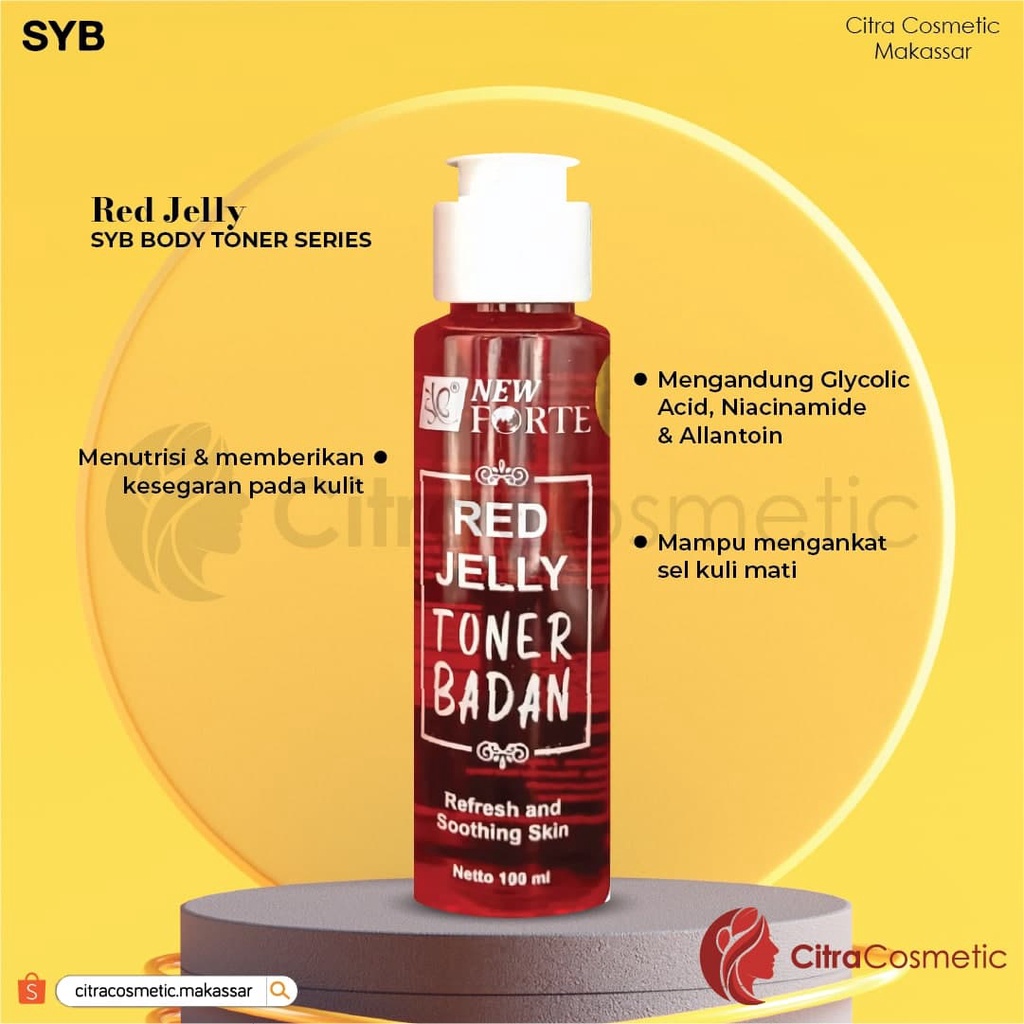 Syb Body Toner Series 100Gr Red Jelly | Forte Body Toner