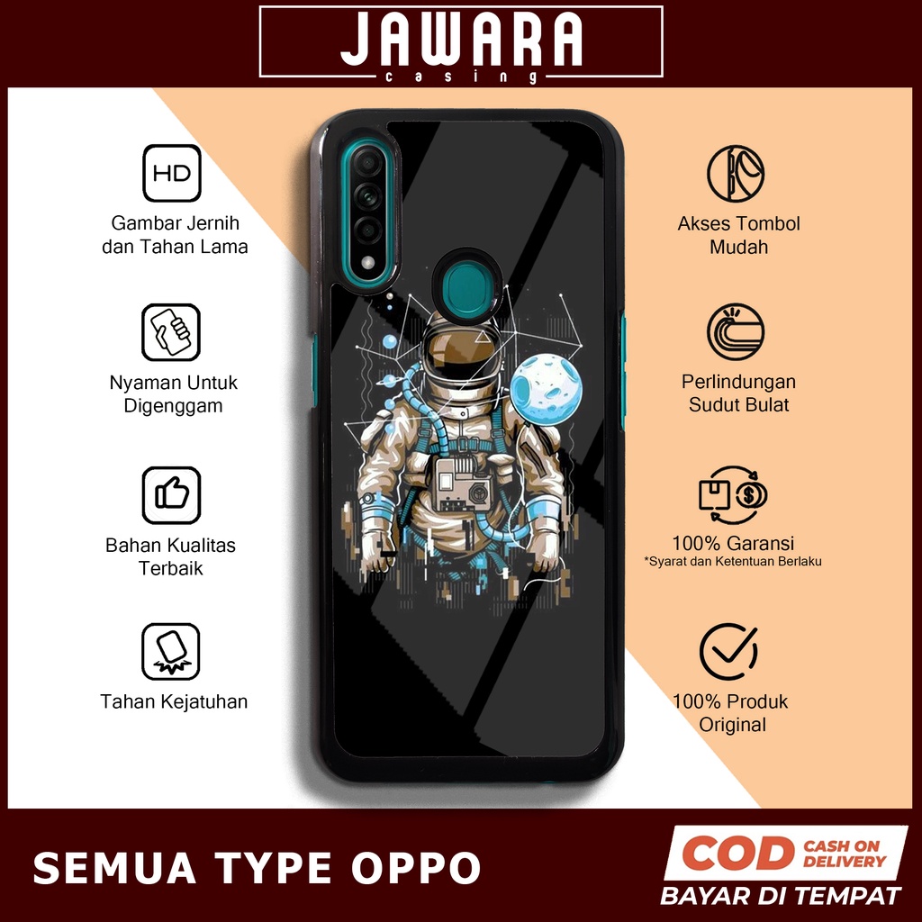 Case Oppo A31 A8 Case Hp Oppo A31 A8 Premium Glossy Jawara Casing [AST1] Casing Hp Aesthetic Kesing 
