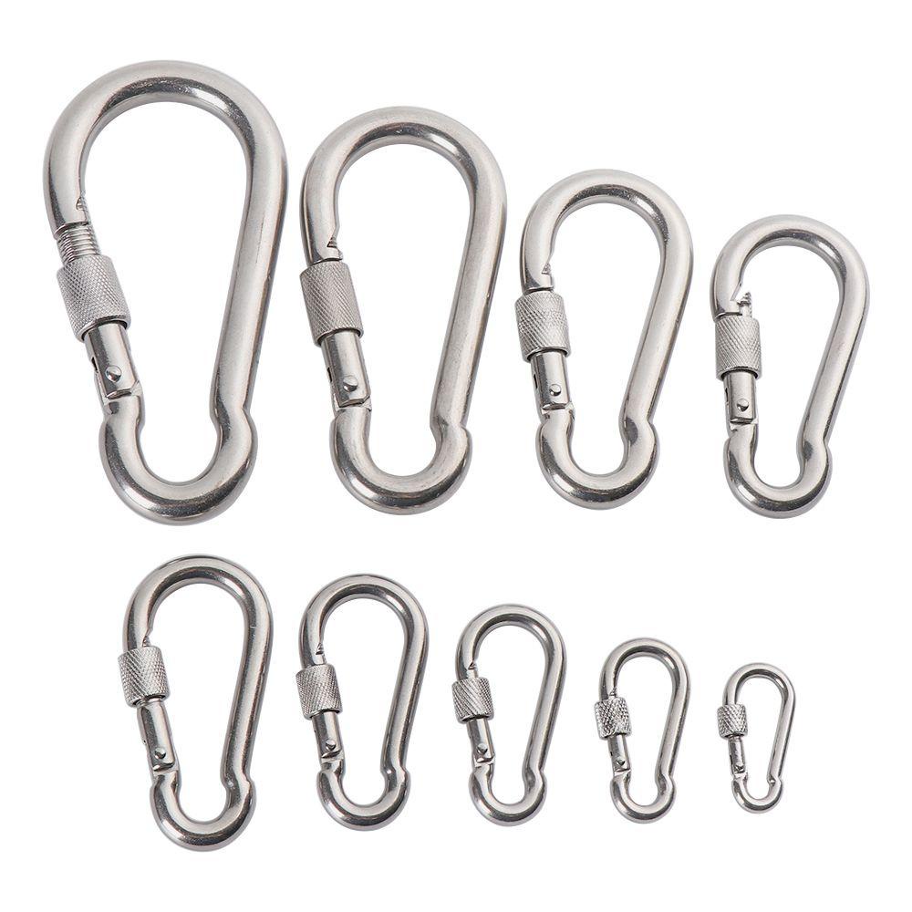 Suyo Kunci Ring Link Cepat Peralatan Berkemah Outdoor Climbing Gear Safety Hook