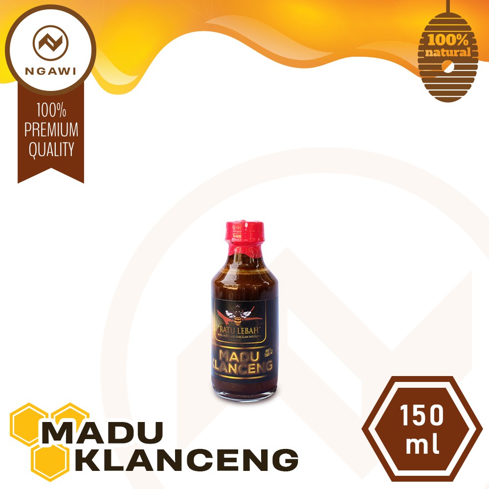 Madu Klanceng 150 ml Asli Halal BPOM - grosir ngawi madiun