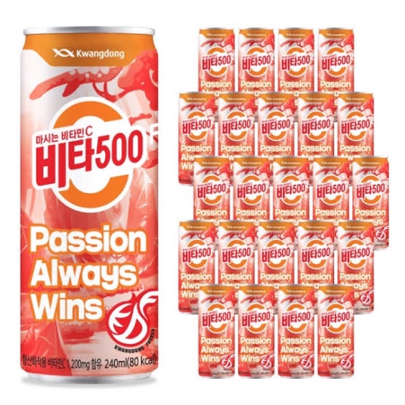 

Kwangdong Vita 500 Vitamin C 240ml - Minuman Rasa Jeruk & Apel