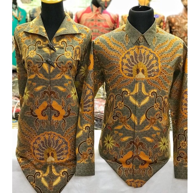 [NEW PRODUCT] WOU BATIK FAMILY COUPLE FELISHA GAMIS FAMILY- Gamis Modern Batik Couple