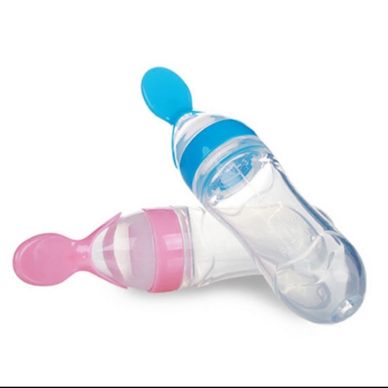 [COD]Botol Dot / Bottle Spoon Soft Squeeze/