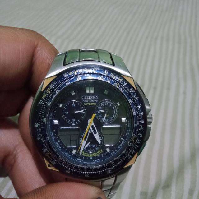Citizen Eco Drive Skyhawk blue angel