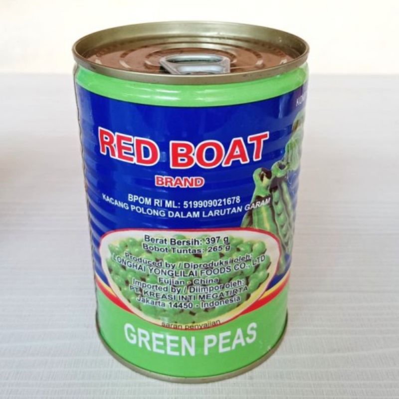 Red Boat Green Peas / Kacang Polong 397g