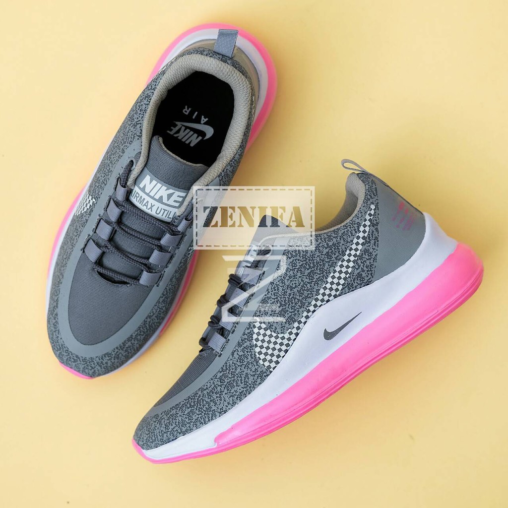 SEPATU SNEAKERS WANITA AIRMAX UTILITY CEWEK RUNNING OLAHRAGA ZUMBA SENAM TERBARU 2022-5