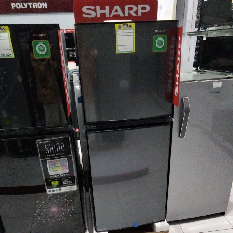 Sharp Kulkas 2 Pintu SJ 236 MN HS 200 liter