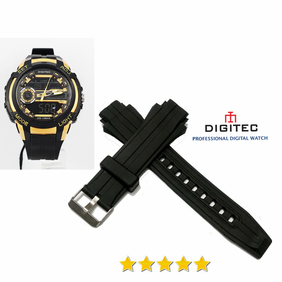 Tali Jam Tangan DIGITEC pengganti Tali Jam Digitec 3025