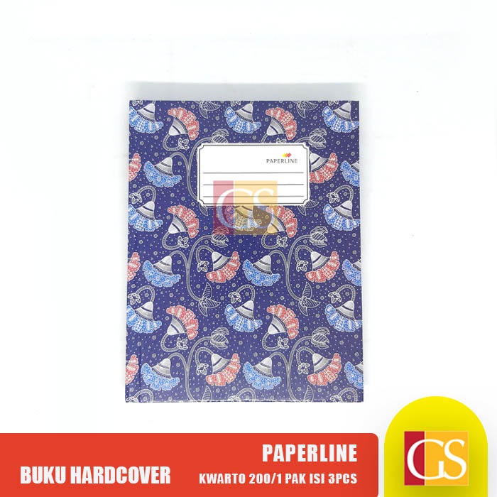 

BUKU TULIS CATATAN JURNAL PAPERLINE HARDCOVER KWARTO QUARTO Q KUARTO 200 LEMBAR PCS